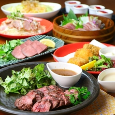 熟成肉と海鮮こなれ梅田店のコース写真