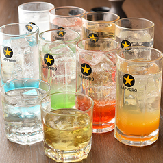 【単品飲み放題あり】サッポロ★黒ラベル生ビール付き！