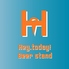 Hey today! Beer stand ヘイ トゥデイ ビアスタンドのロゴ
