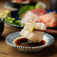 産地直送の鮮魚を使用したお刺身もオススメ！
