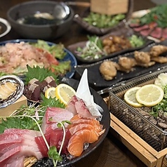 鶏料理と牛もつ鍋の店 嬉らく人のコース写真