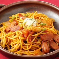 アンズオリジナル陶板焼きナポリタン