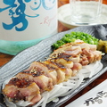 料理メニュー写真&nbsp;軍鶏のタタキ