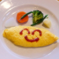 赤ちゃんや未就学児入店可。キッズメニュー、離乳食も。