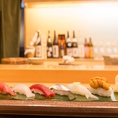 経験で身につけたお客様の食べやすいサイズの『にぎり寿司』是非ご賞味ください！