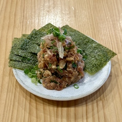 知覧どり　なめろう巻き(にんにく醤油)