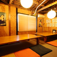 個室ございます。