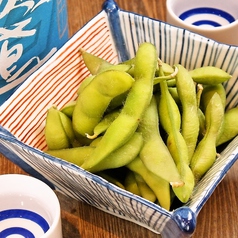 枝豆・ゆで落花生など日替わりでご用意☆