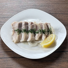 冷製チキンの塩レモン
