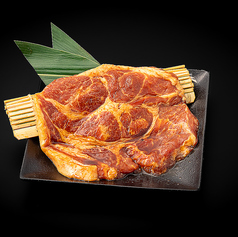 秘伝の味どデカい本場韓国豚カルビ