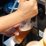 お酒に合う居酒屋メニューも充実！2、3軒目にも最適◎