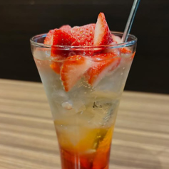 自家製あまおうサワー