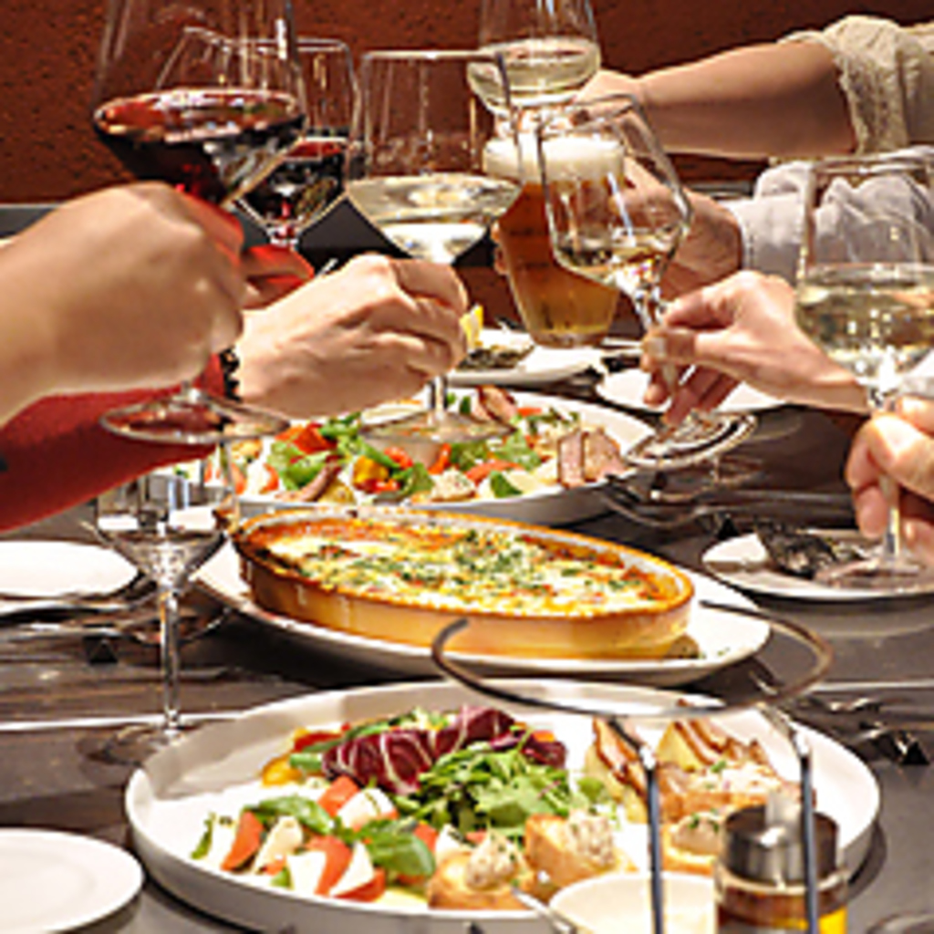 女子会にも大人気！3時間飲み放題付レディースコース6品4200円♪