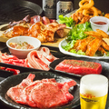 料理メニュー写真 最大3時間♪BBQ焼肉＆海外ビール５種類を含む飲み放題全５０種食べ飲み放題!!