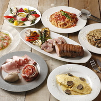 ◆極上の本格イタリアンをコース料理でご堪能頂けます！