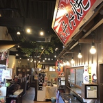 季節によって変化する内装！