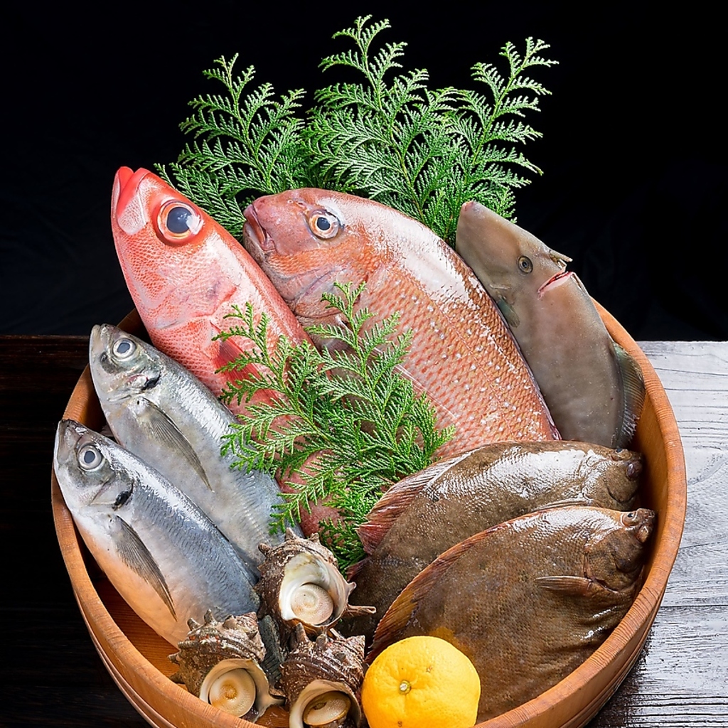 のどぐろなどの鮮魚をお召し上がりいただけます！