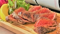 料理メニュー写真 上州牛熟成肉のステーキ　