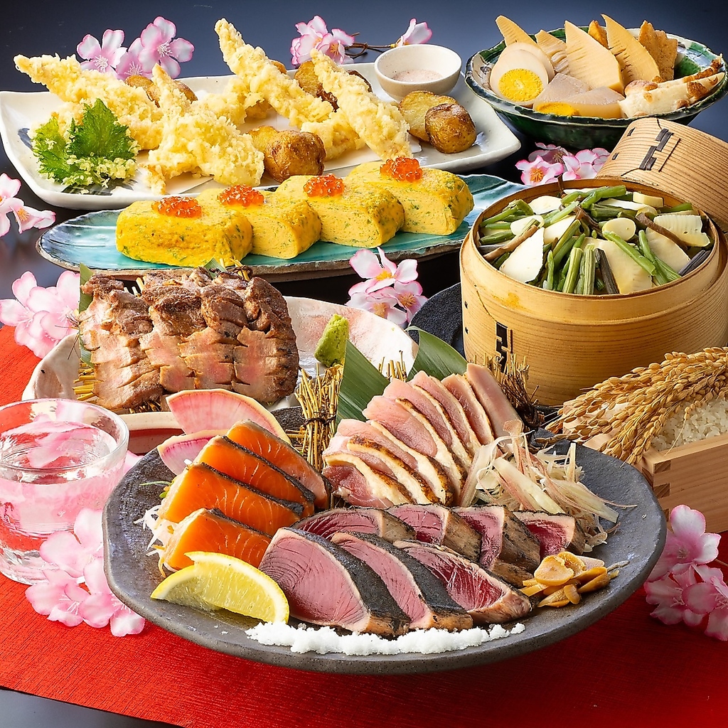 当店はコース料理がお得です♪特に、会社の宴会にぴったりな4000円(税込)のコースはおすすめです！