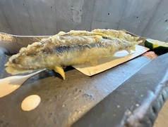 琵琶湖産!天然稚鮎の天ぷら