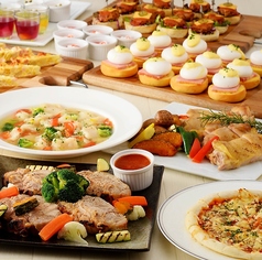 週末日曜は　ブッフェスタイルでのランチの写真