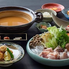 「あんこう鍋コース」2時間半の飲み放題付きの写真