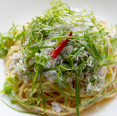 静岡県産　釜揚げシラスの和風パスタ
