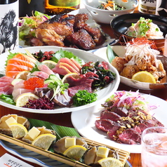 個室居酒屋 一 はじめのコース写真