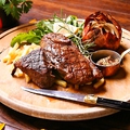料理メニュー写真 食べ応え抜群300g！！【アメリカ産】牛ロース肉のステーキ