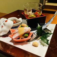 割烹掬水のコース写真