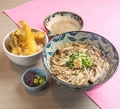 料理メニュー写真&nbsp;きのこあんかけうどん＆ミニ丼とろろセット