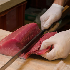 新鮮な海鮮が美味しい理由は熟練の捌き技術！