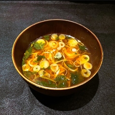 赤だし味噌汁