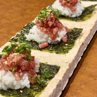 一品料理も豊富！