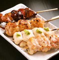 一本一本心を込めて毎日仕込む串焼き各種～