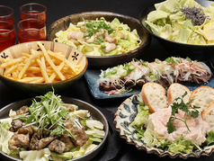 イロ鶏ドリのコース写真