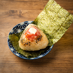 明太バター焼きおにぎり
