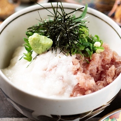 ネギトロ山かけ丼