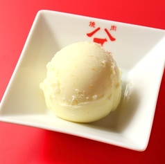 バニラアイス/バニラアイスチョコソースがけ