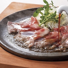 黒毛和牛の焼きすきしゃぶ