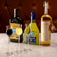 ドルチェにあうワインやドリンクも