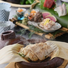 伝助穴子の杉板焼き