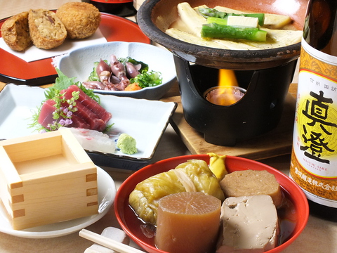 老舗「お多幸」の味を受け継いだ純関東炊きおでんと、手作り料理の日本料理店
