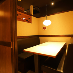 オフィシャルな集まりにも個室なのでご利用いただきやすいです。