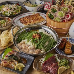 炭火野菜巻き串と餃子 博多うずまき 金沢駅前店のコース写真