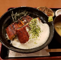 うなとろろ丼定食
