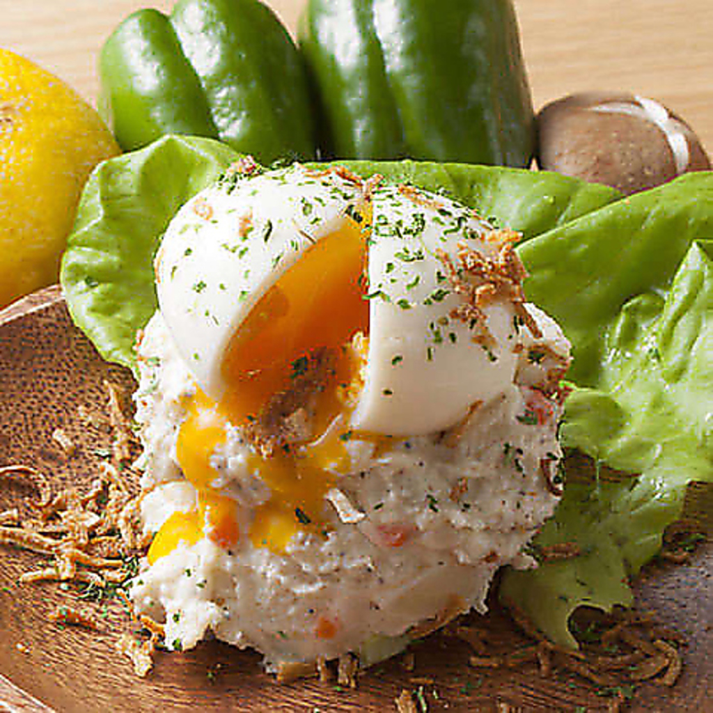 【本田商店のポテサラ】まるで山のようなポテサラ！SNS映えするメニューで女子会を盛り上げます