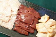 ホルモン3点盛り