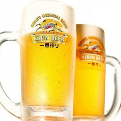 キリン一番搾り　樽生ビール　中ジョッキ