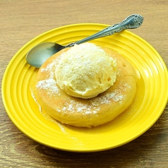 ホットク バニラアイス添え
